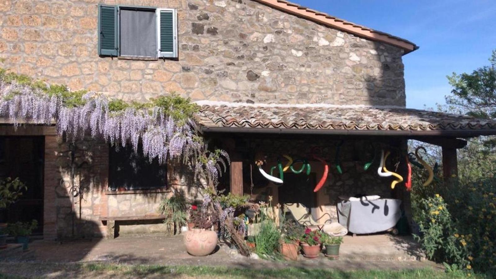 Podere Porcino Civitella dʼAgliano Kültér fotó
